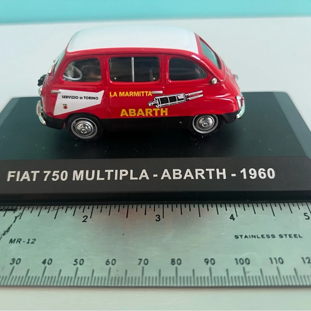 FIAT MULTIPLA ABARTH DIE CAST MODEL 750 Multipla 1960 - Picture 7 of 14